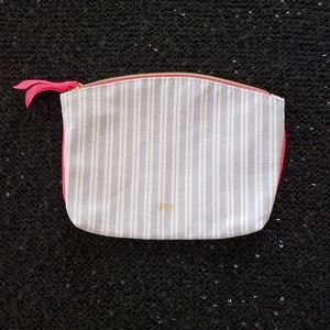 [ipsy] BLUE & WHITE STRIPED Cosmetics Makeup Bag